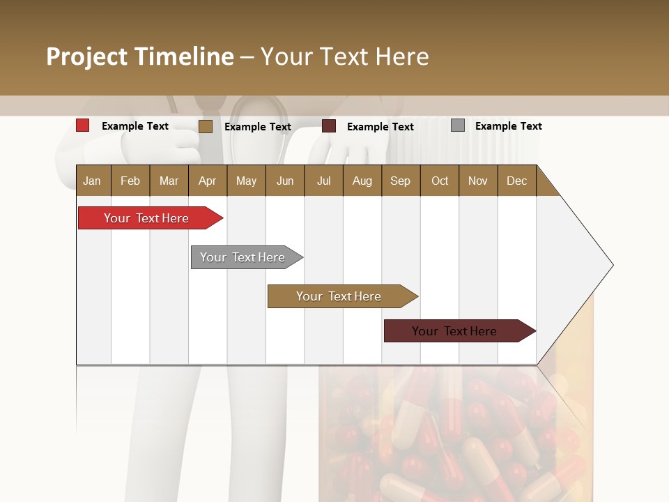 Tie Healthcare Graphic PowerPoint Template