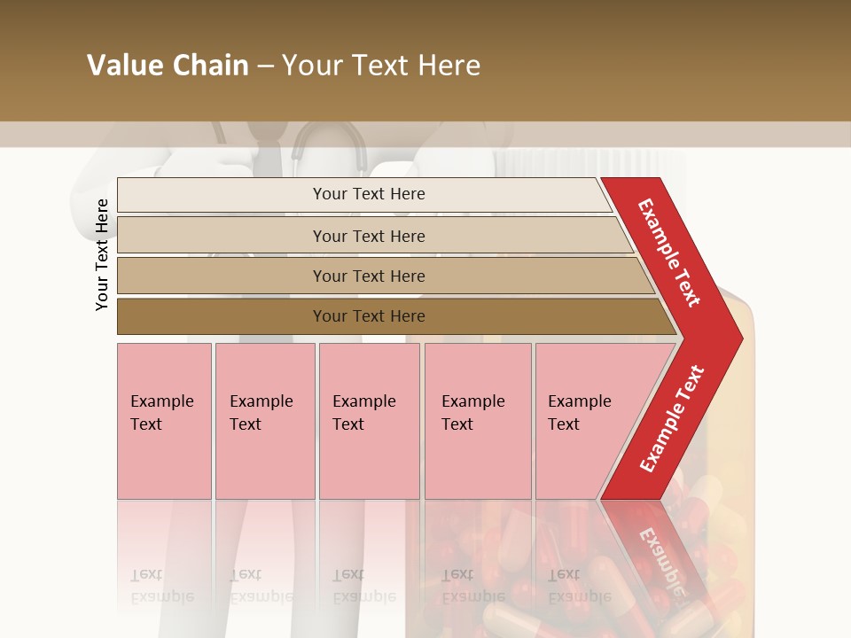 Tie Healthcare Graphic PowerPoint Template
