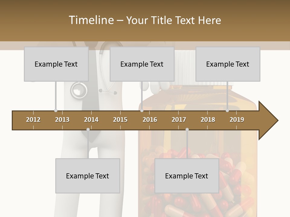 Tie Healthcare Graphic PowerPoint Template