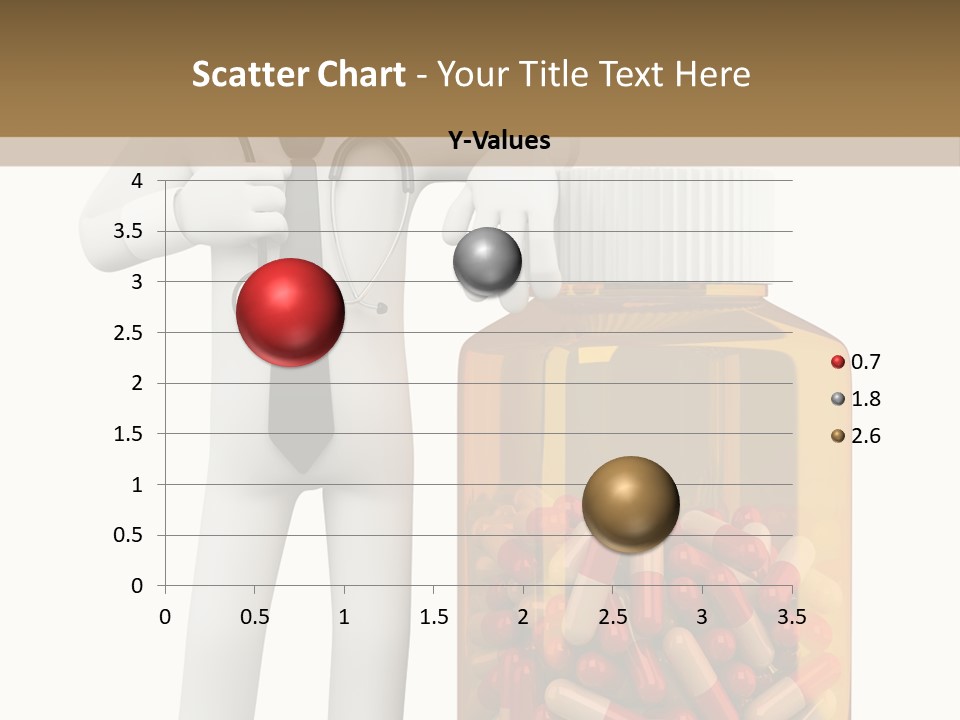 Tie Healthcare Graphic PowerPoint Template