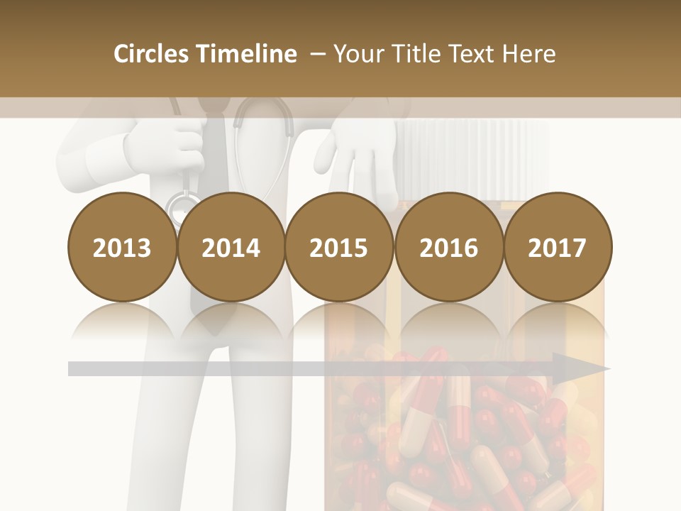 Tie Healthcare Graphic PowerPoint Template