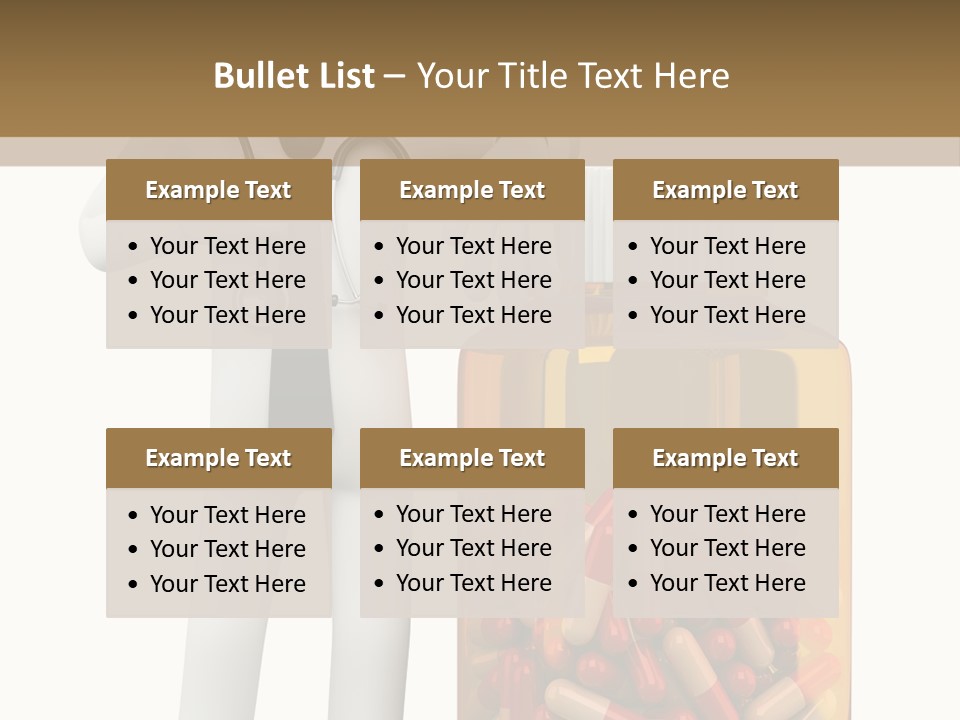 Tie Healthcare Graphic PowerPoint Template
