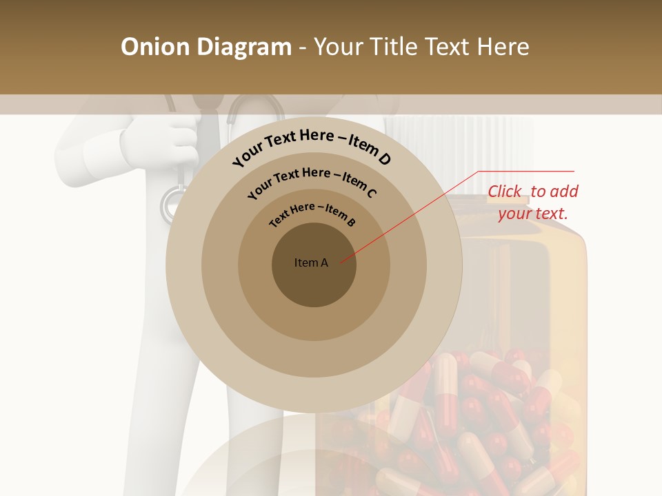 Tie Healthcare Graphic PowerPoint Template