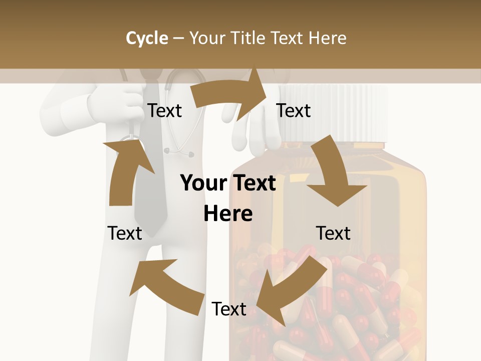 Tie Healthcare Graphic PowerPoint Template