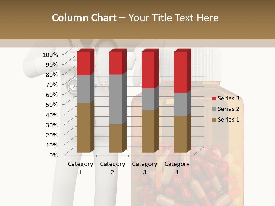Tie Healthcare Graphic PowerPoint Template