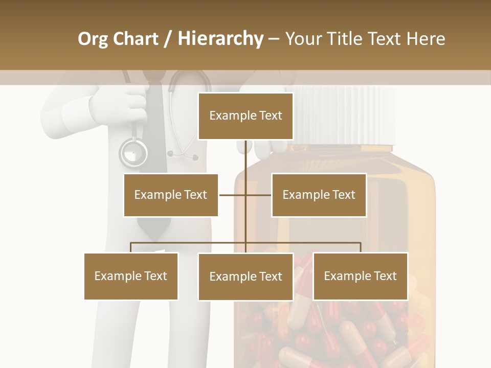 Tie Healthcare Graphic PowerPoint Template