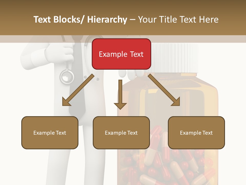 Tie Healthcare Graphic PowerPoint Template
