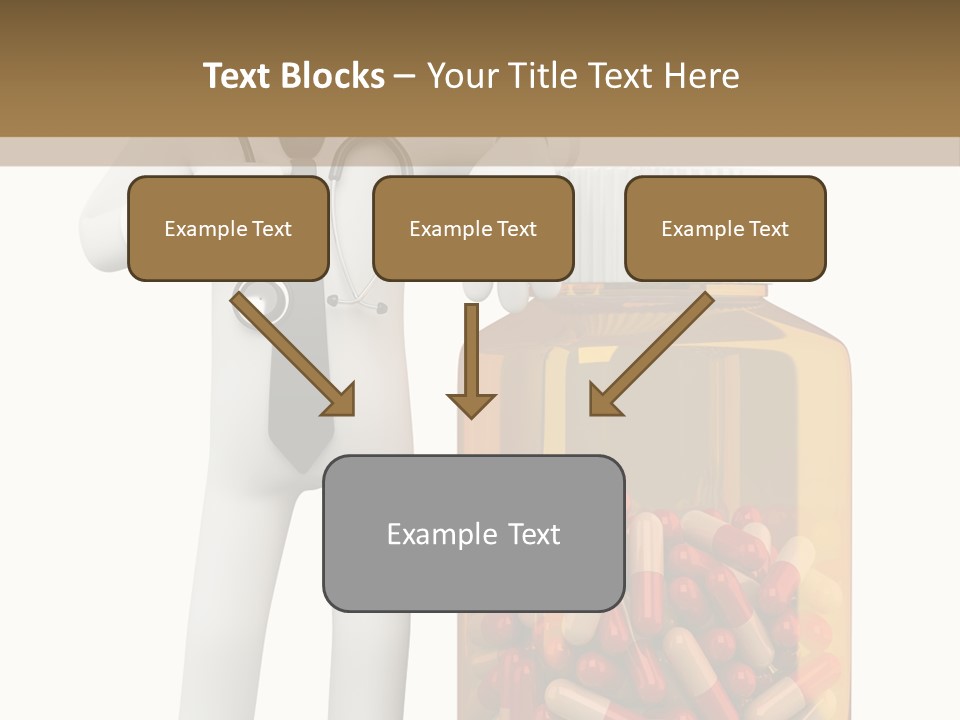 Tie Healthcare Graphic PowerPoint Template