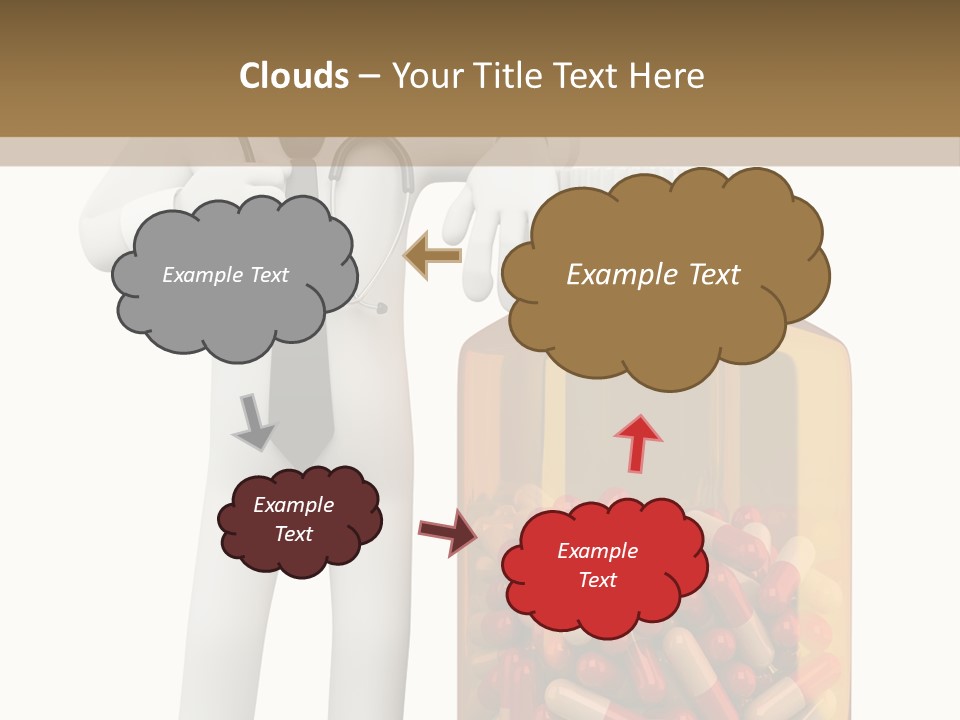Tie Healthcare Graphic PowerPoint Template