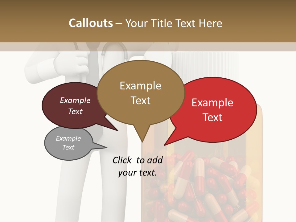 Tie Healthcare Graphic PowerPoint Template