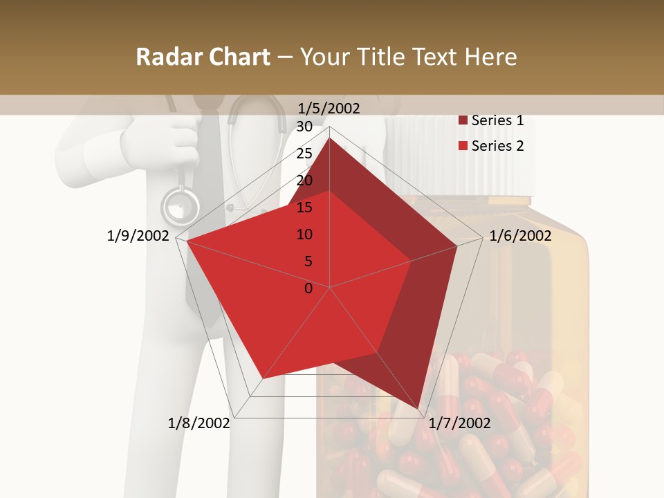 Tie Healthcare Graphic PowerPoint Template