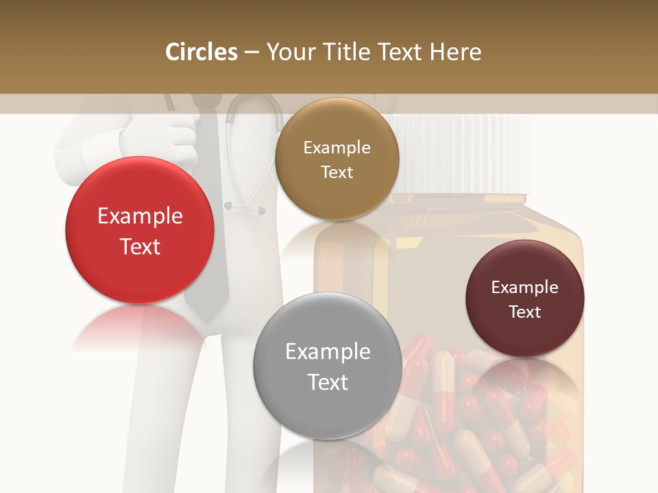 Tie Healthcare Graphic PowerPoint Template