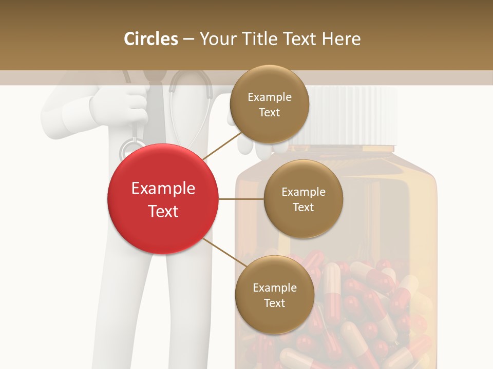 Tie Healthcare Graphic PowerPoint Template