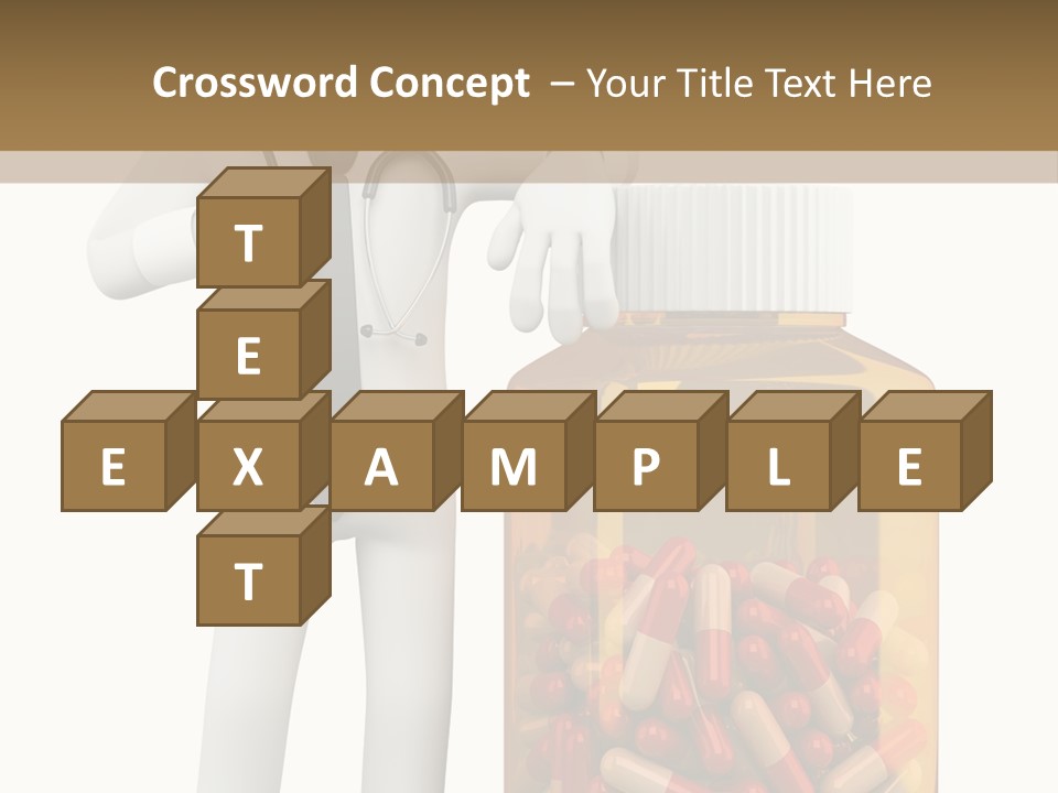 Tie Healthcare Graphic PowerPoint Template