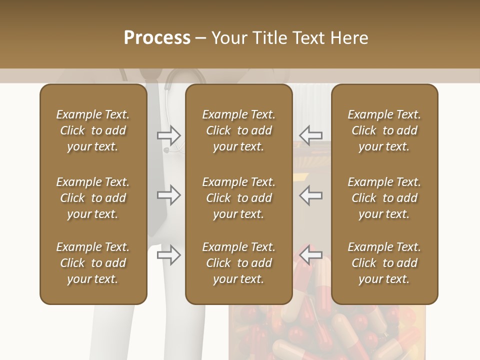 Tie Healthcare Graphic PowerPoint Template