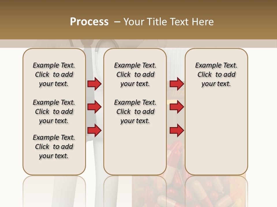 Tie Healthcare Graphic PowerPoint Template