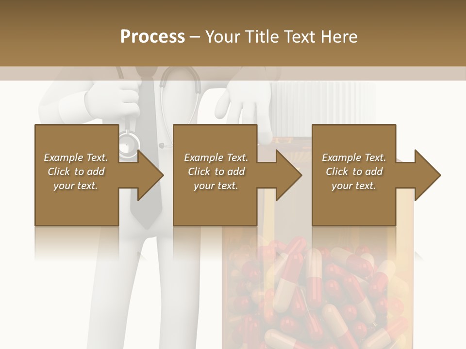 Tie Healthcare Graphic PowerPoint Template