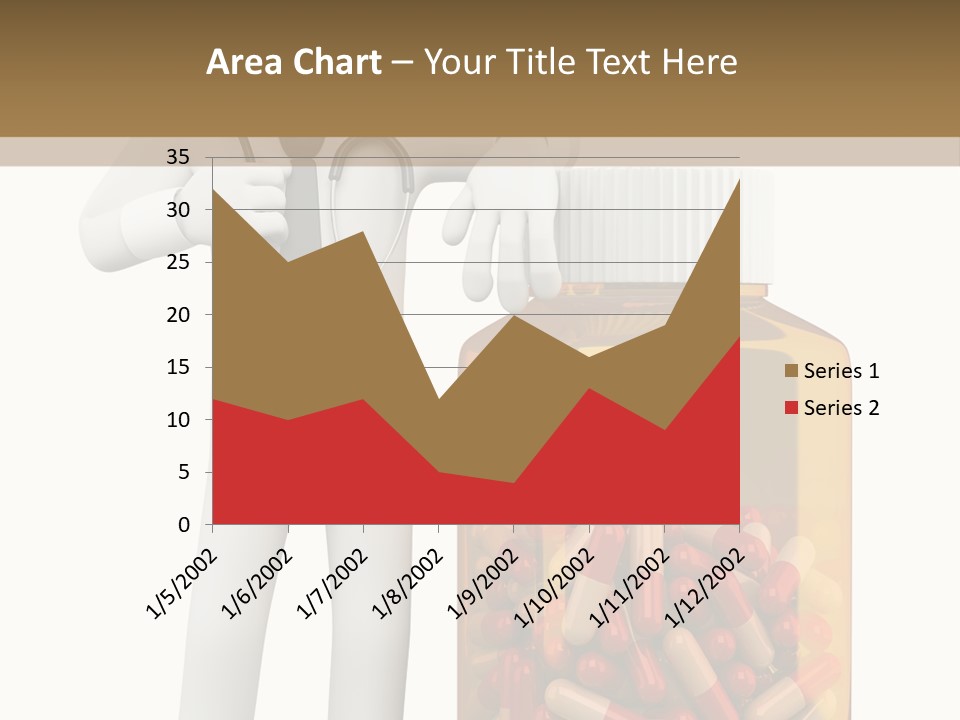 Tie Healthcare Graphic PowerPoint Template
