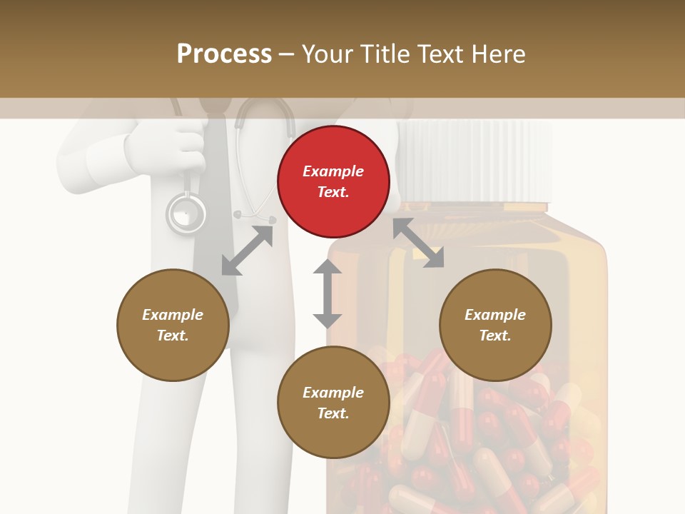 Tie Healthcare Graphic PowerPoint Template