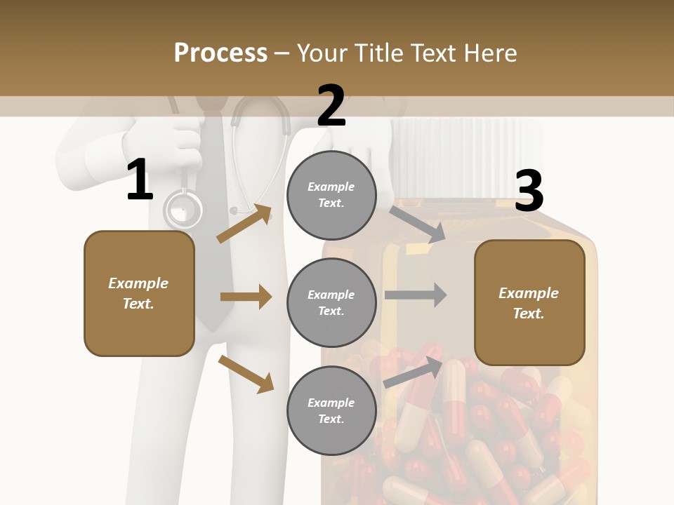 Tie Healthcare Graphic PowerPoint Template