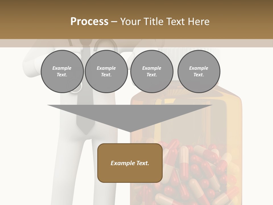 Tie Healthcare Graphic PowerPoint Template