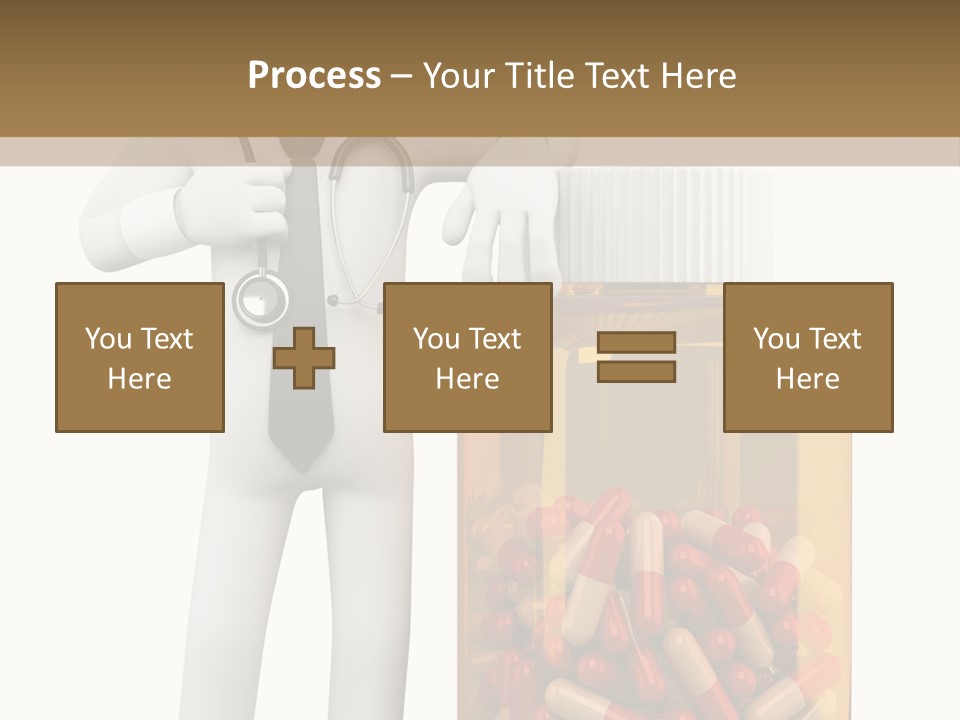 Tie Healthcare Graphic PowerPoint Template