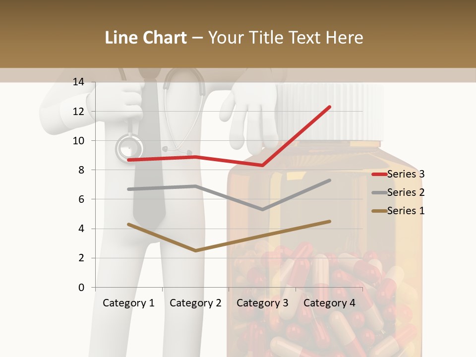 Tie Healthcare Graphic PowerPoint Template