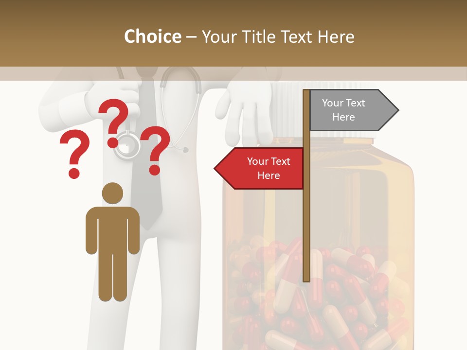 Tie Healthcare Graphic PowerPoint Template