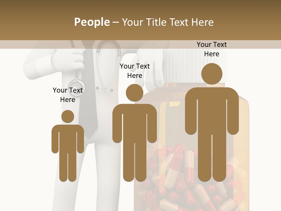 Tie Healthcare Graphic PowerPoint Template