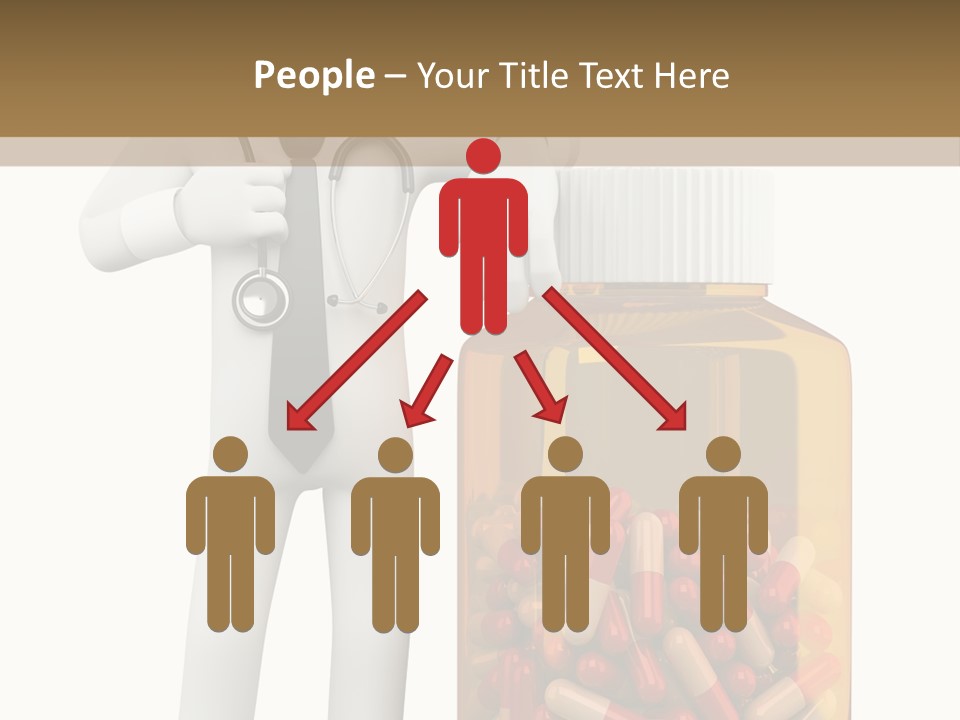 Tie Healthcare Graphic PowerPoint Template