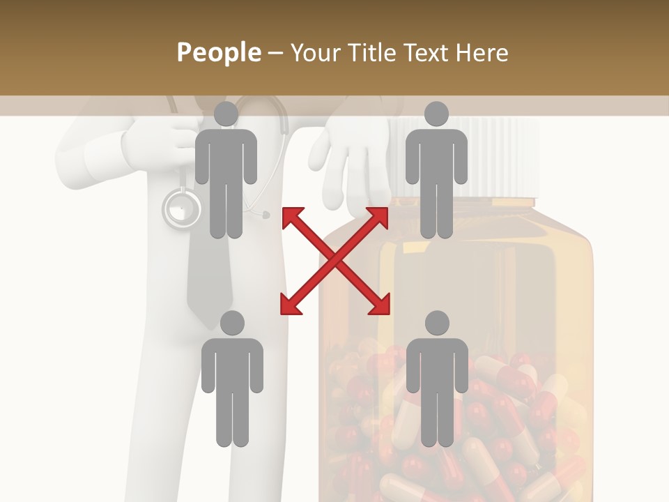 Tie Healthcare Graphic PowerPoint Template