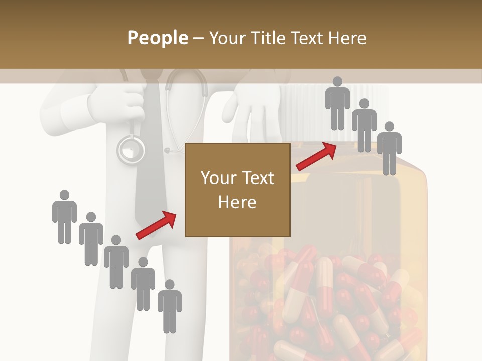 Tie Healthcare Graphic PowerPoint Template