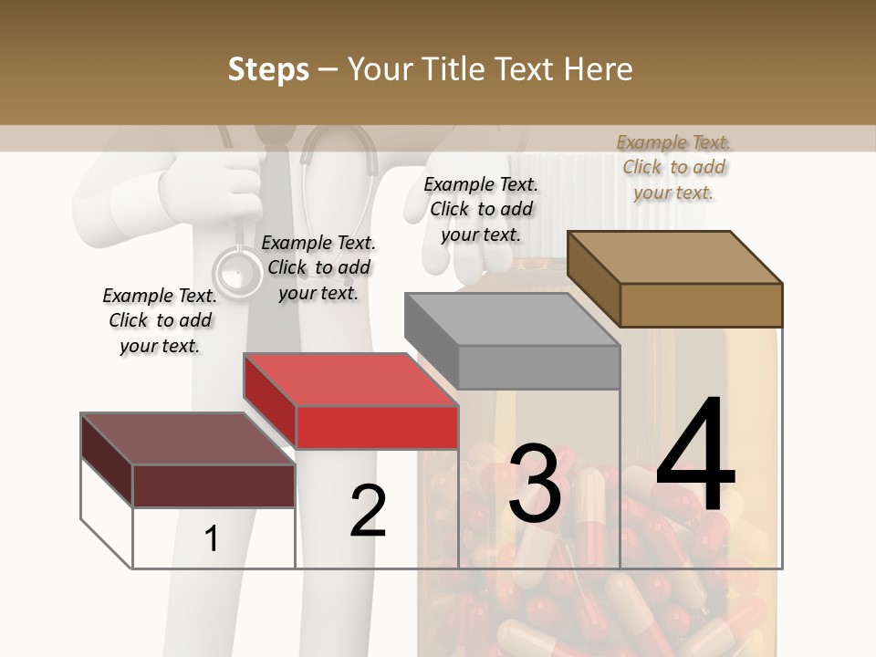 Tie Healthcare Graphic PowerPoint Template