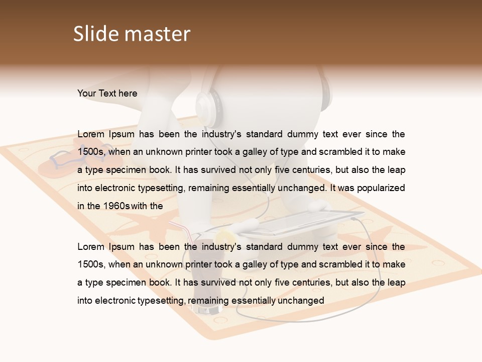 Ebook Study Isolated PowerPoint Template