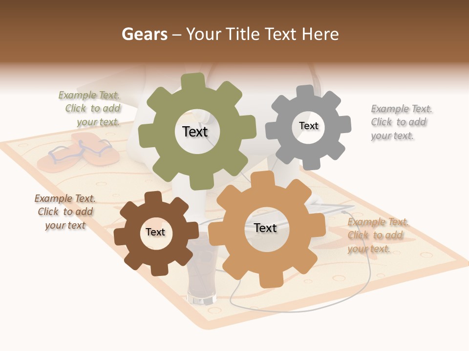 Ebook Study Isolated PowerPoint Template