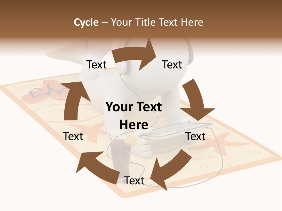 Ebook Study Isolated PowerPoint Template