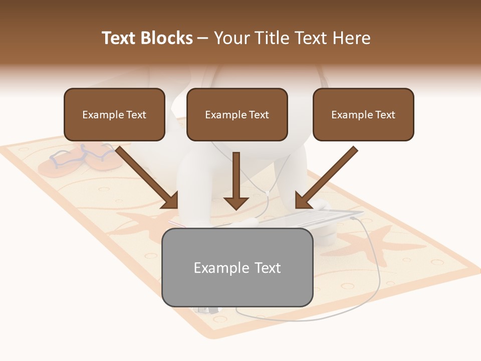Ebook Study Isolated PowerPoint Template