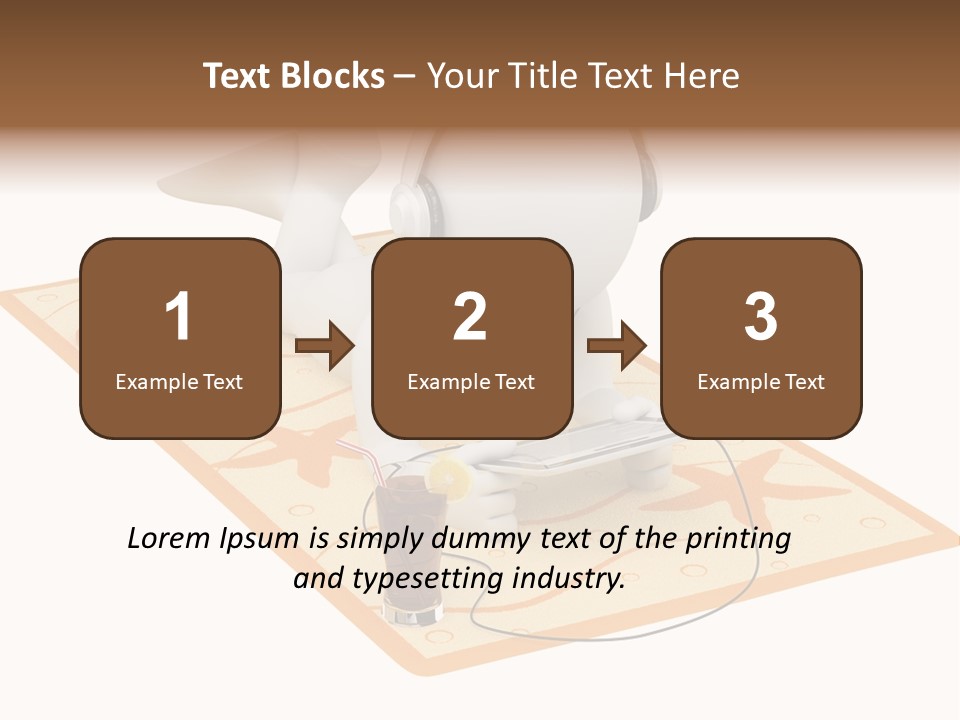 Ebook Study Isolated PowerPoint Template