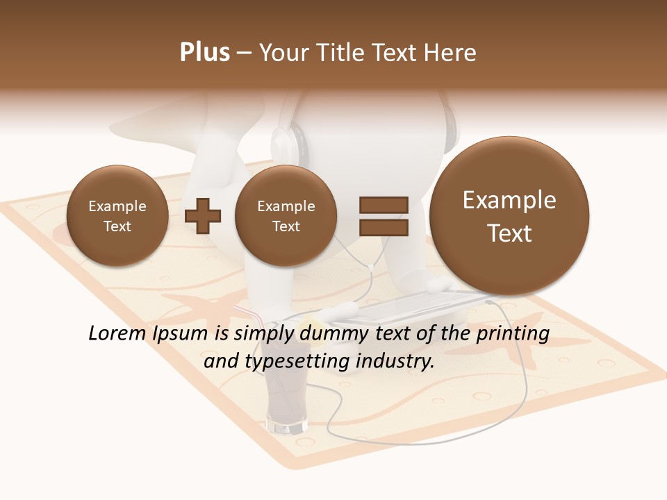 Ebook Study Isolated PowerPoint Template