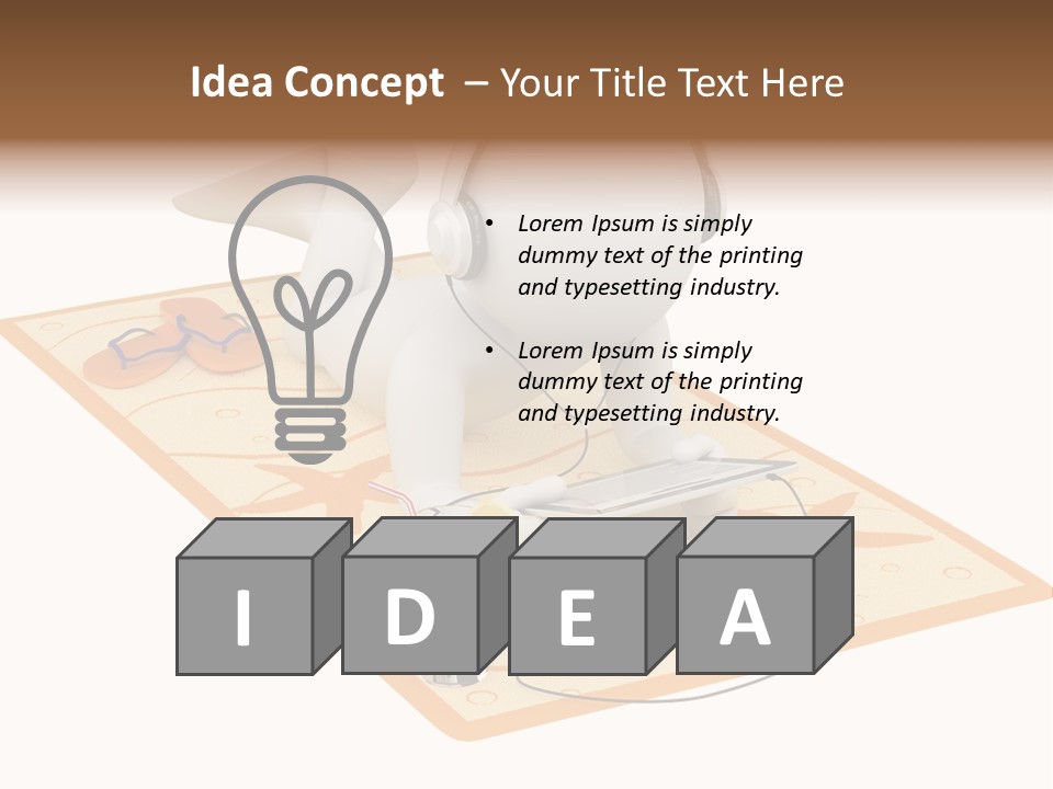 Ebook Study Isolated PowerPoint Template