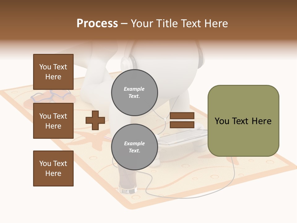 Ebook Study Isolated PowerPoint Template
