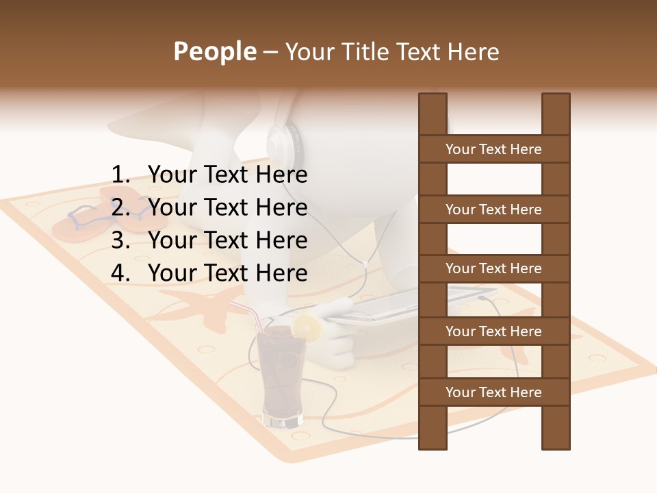 Ebook Study Isolated PowerPoint Template