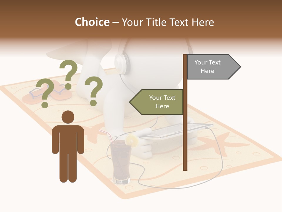 Ebook Study Isolated PowerPoint Template