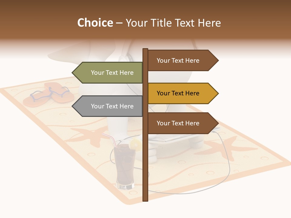 Ebook Study Isolated PowerPoint Template