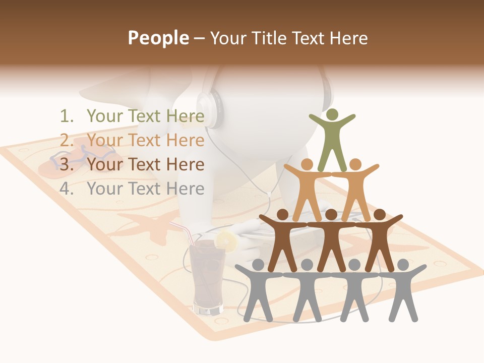 Ebook Study Isolated PowerPoint Template