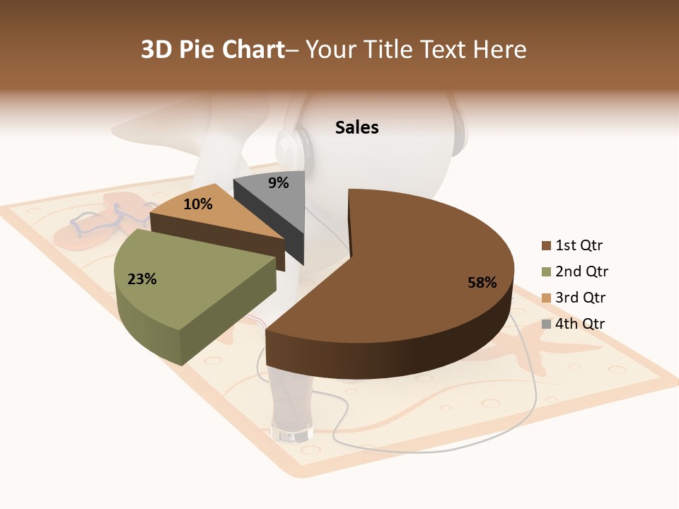 Ebook Study Isolated PowerPoint Template