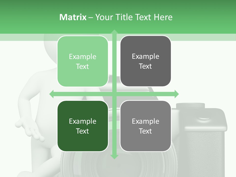 Guy Photographic Glass PowerPoint Template