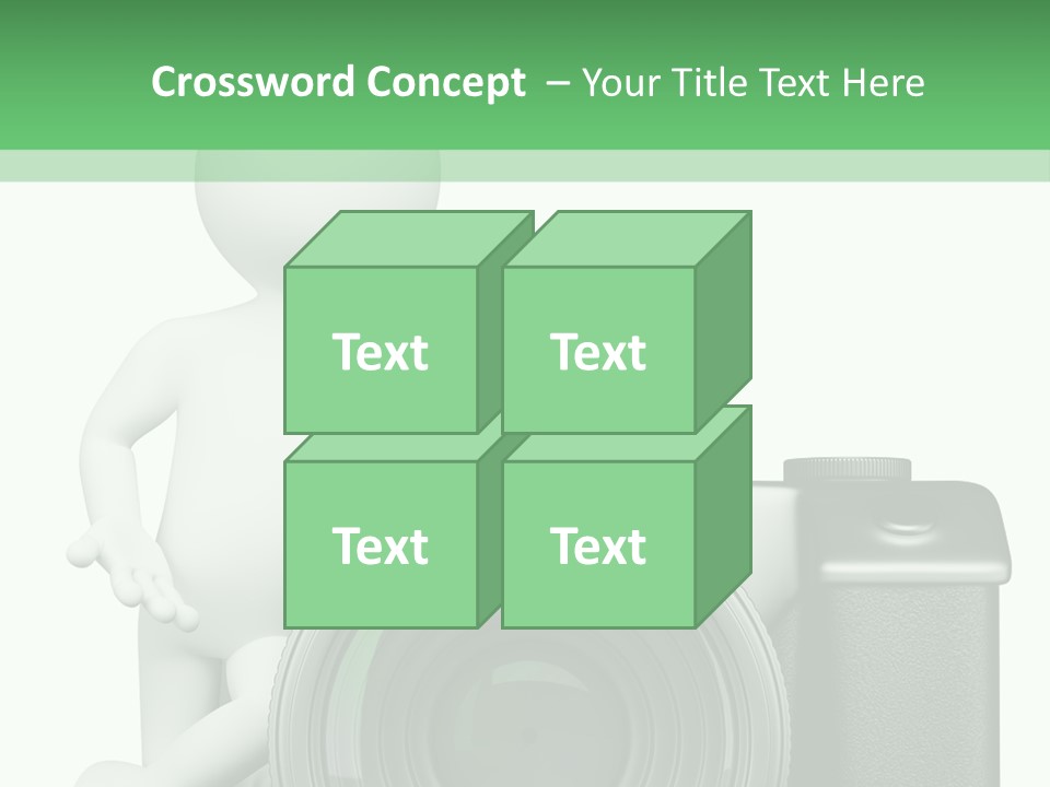 Guy Photographic Glass PowerPoint Template