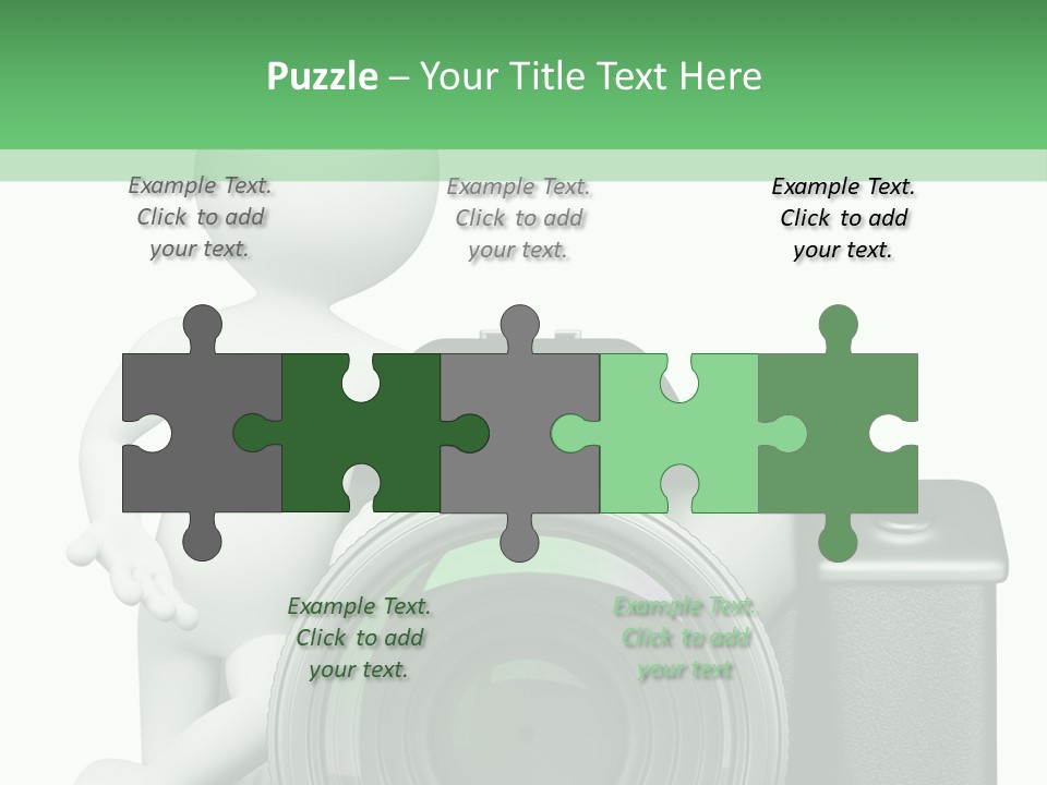 Guy Photographic Glass PowerPoint Template