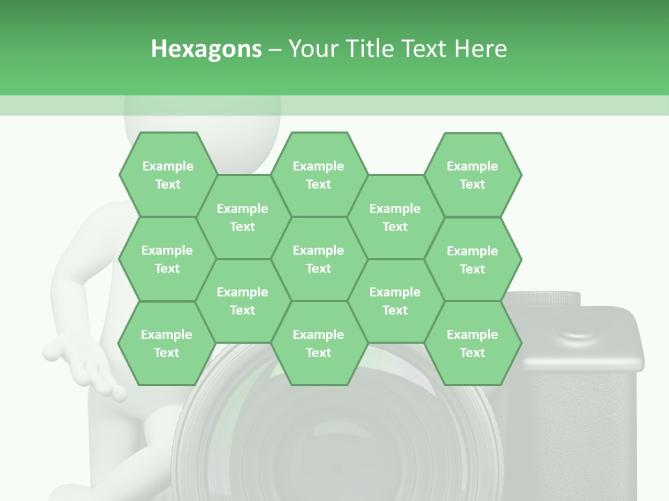 Guy Photographic Glass PowerPoint Template